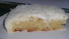 Pavê de abacaxi com coco