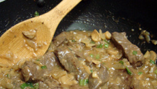 Filé mignon cremoso