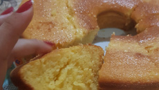 Bolo de milho de liquidificador