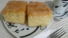 Bolo fofinho de limão