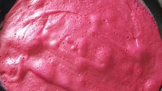 Panqueca de beterraba