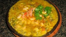 Moqueca de camarão da vovó Baiana