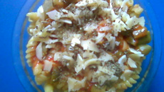 Macarrão pizza