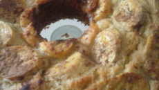 Bolo de banana da terra