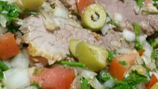Salada de carne fria à la Shindú