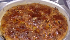 Pão integral de ameixa