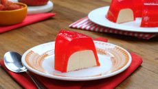 Gelatina recheada simples