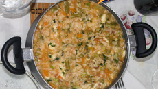 Risoto de legumes