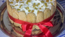 Pavê de pêssego fácil