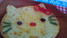 Pizza da Hello Kitty
