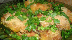 Coxa e sobrecoxa crocante