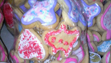 Bolacha de natal sem lactose