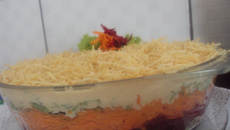 Salada inglesa da Laine