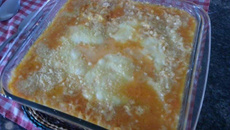 Miojo gratinado