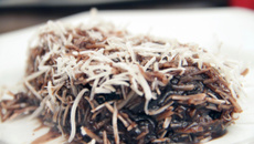 Bolo de chocolate com côco