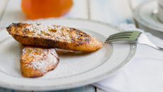 Rabanadas com leite condensado