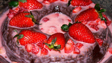 Brigadeirão de microondas