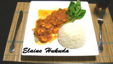 Filé de merluza ao molho de camarão