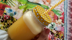 Suco de abacaxi detox