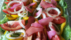 Salada leve e refrescante