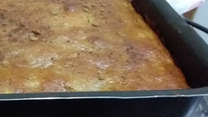 Bolo de banana nanica