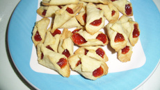 Biscoito de nata com goiabada