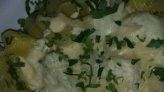 Macarrão com Molho de Limão