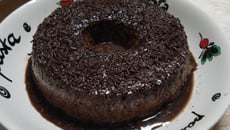 Pudim fácil de chocolate
