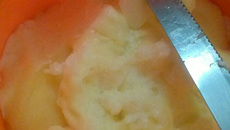 Queijo de manteiga caseiro