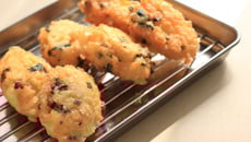 Bolinho de arroz na air fryer