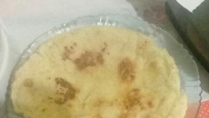 Crepioca de coco ralado