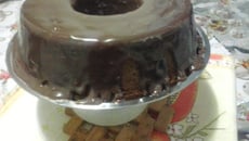 Bolo de Cenoura com brigadeiro da Celeste