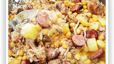 Puchero de frango caipira