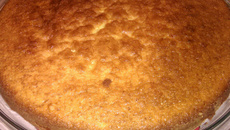 Bolo fácil de farinha de milho