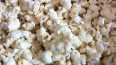 Pipoca com leite ninho