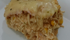 Pavê salgado de frango