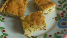 Torta de brócolis e frango