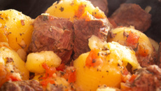 Carne de Panela na Pressão