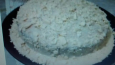 Bolo de chocolate branco