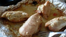 Filé de peito de frango recheado