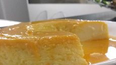 Pudim de leite de coco maravilhoso