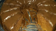 Bolo de chocolate com doce de leite