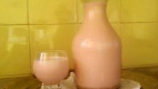 Iogurte caseiro integral