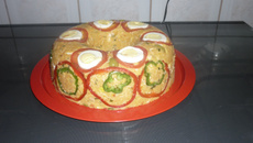 Cuscuz de frango da Htinha