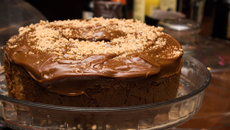 Bolo de paçoca low carb