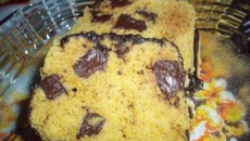 Panetone de chocolate de cenoura