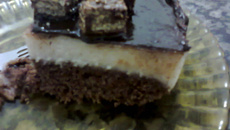 Bolo prestígio com bis da Fabi