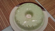 Mousse light de hortelã