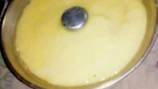 Angu doce prático e gostoso