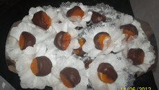 Damascos recheados do Lúcio Cezar